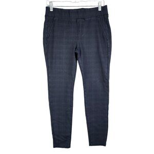 Womens Liverpool Night Sky Blue Plaid Pants Size 10/30